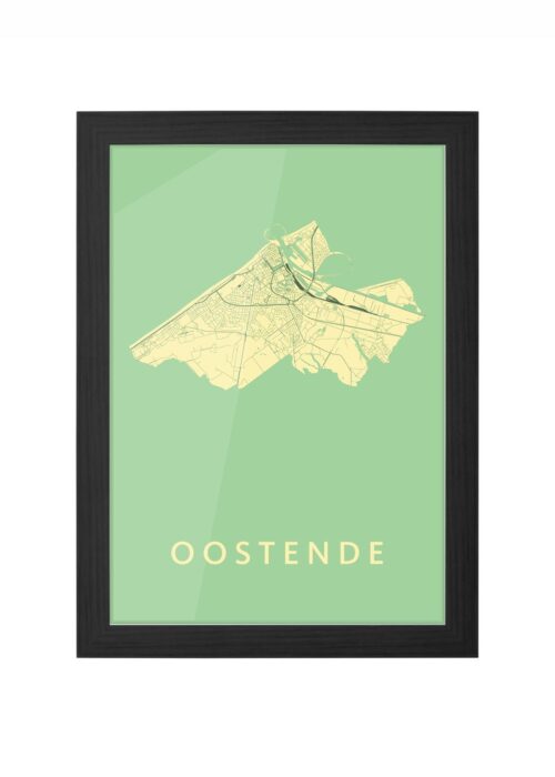 Oostende Spring Ingelijst in Zwart lijst Kopen | Kunst in Kaart