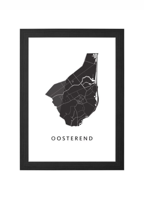 Oosterend Ingelijst in Zwart lijst Kopen | Kunst in Kaart