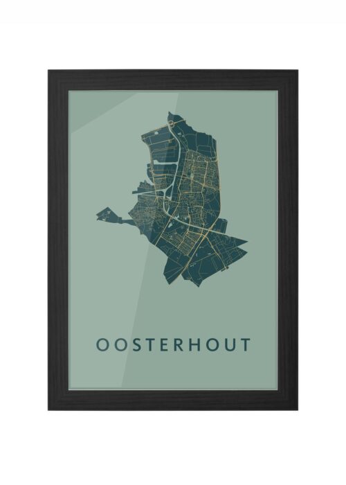 Oosterhout Amazon Ingelijst in Zwart lijst Kopen | Kunst in Kaart