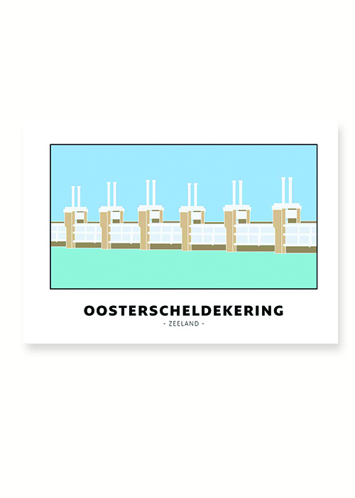 Oosterscheldekering Poster