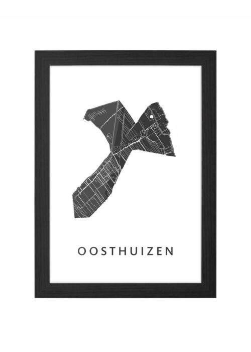 Oosthuizen Ingelijst in Zwart lijst Kopen | Kunst in Kaart