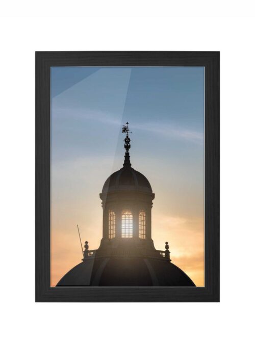 oostkerk fotografie poster ingelijst in zwarte lijst
