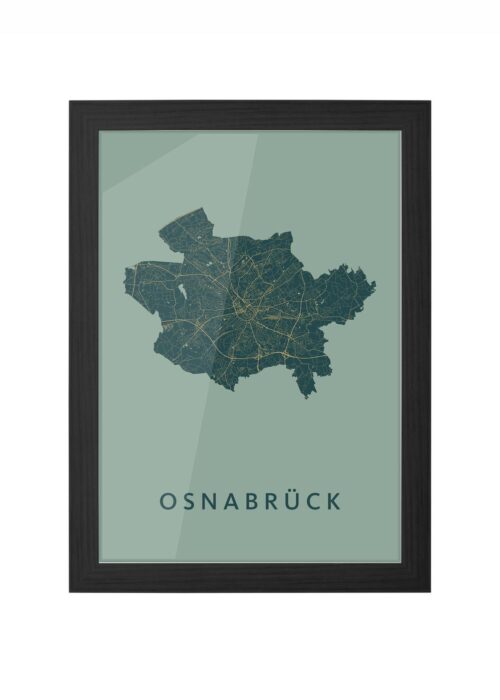 Osnabrück Amazon Stadskaart Poster Kopen