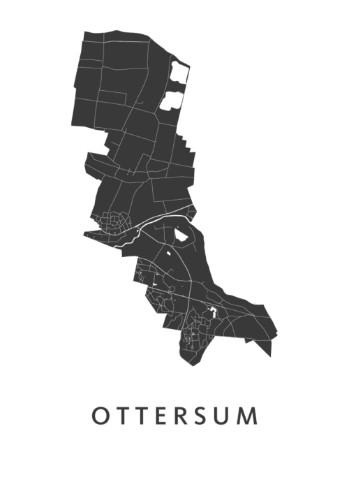 Ottersum Stadskaart Poster Kopen
