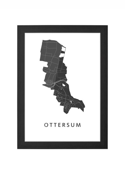 Ottersum Ingelijst in Zwart lijst Kopen | Kunst in Kaart