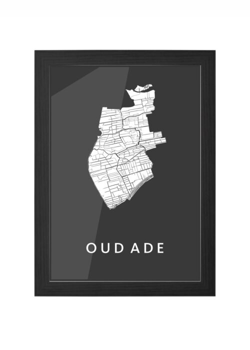 Oud Ade Black Ingelijst in Zwart lijst Kopen | Kunst in Kaart