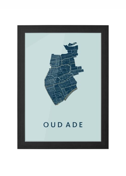 Oud Ade Prussian Ingelijst in Zwart lijst Kopen | Kunst in Kaart