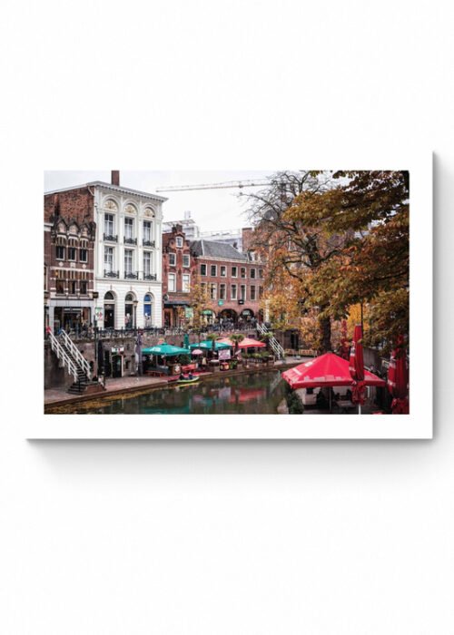 Oude gracht I - Utrecht - Stadsfotografie - Poster