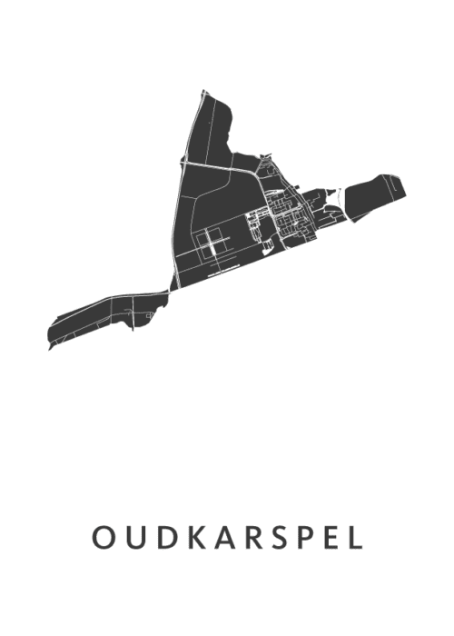 Oudkarspel Stadskaart