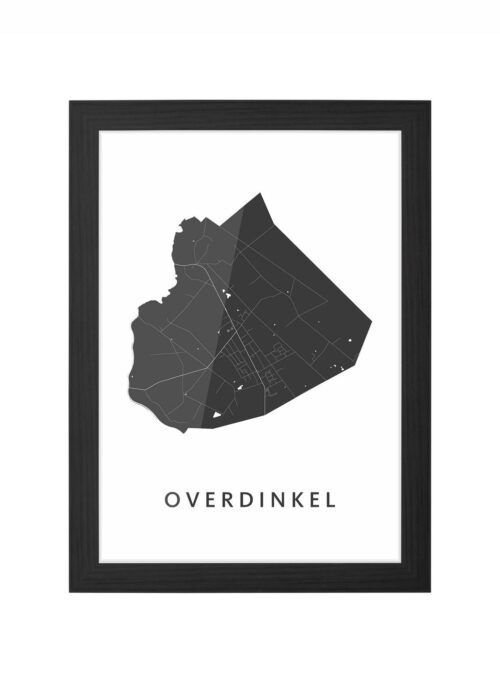 Overdinkel Ingelijst in Zwart lijst Kopen | Kunst in Kaart