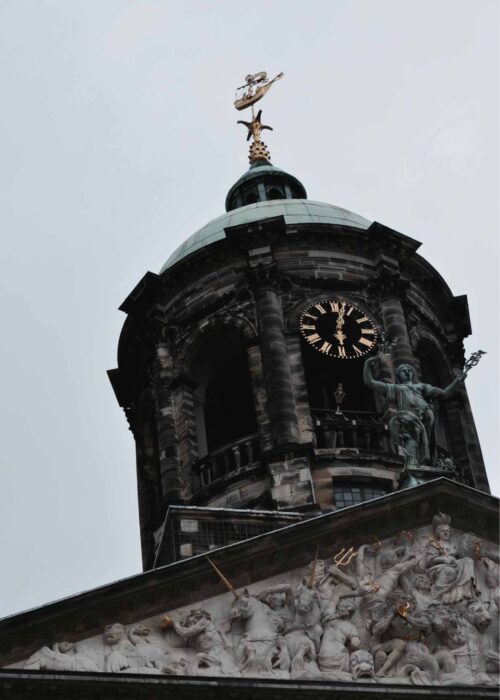Paleis op de Dam — Fotografie Poster