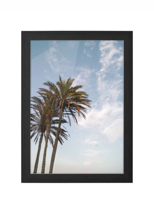 summer vibes fotografie poster ingelijst in zwarte lijst