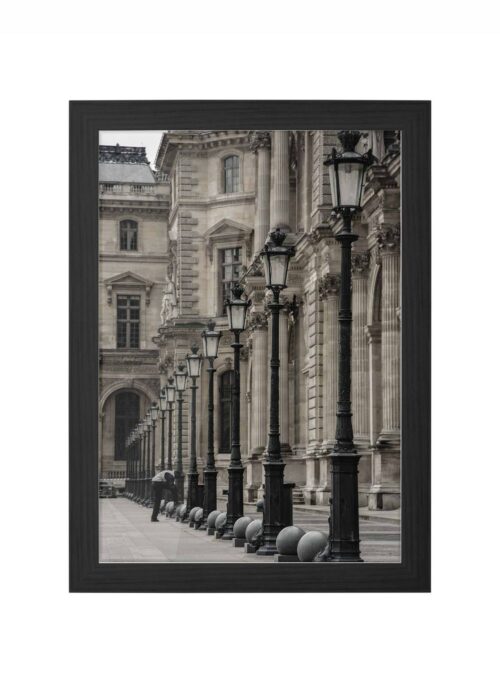 parijs fotografie poster ingelijst in zwarte lijst