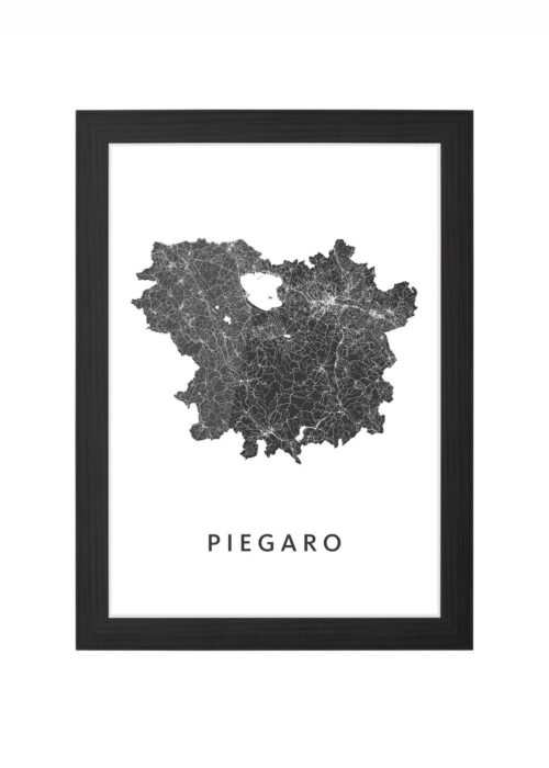 Piegaro Ingelijst in Zwart lijst Kopen | Kunst in Kaart