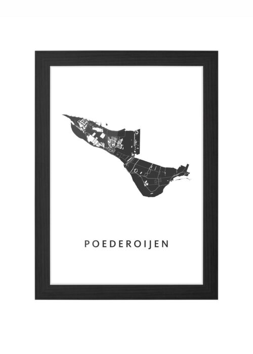 Poederoijen Ingelijst in Zwart lijst Kopen | Kunst in Kaart
