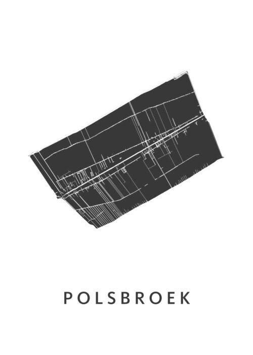 Polsbroek Stadskaart Poster Kopen