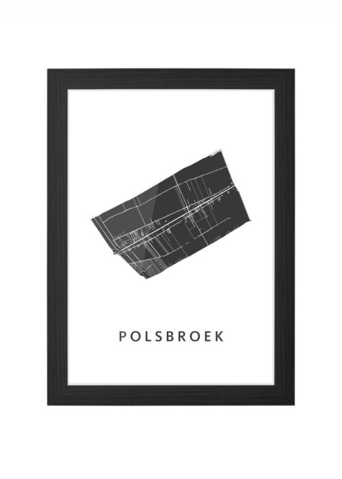 Polsbroek Ingelijst in Zwart lijst Kopen | Kunst in Kaart
