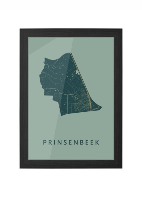 Prinsenbeek Amazon Ingelijst in Zwart lijst Kopen | Kunst in Kaart