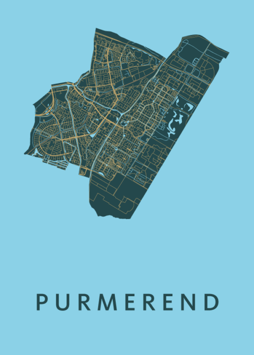Purmerend Stadskaart - Azure