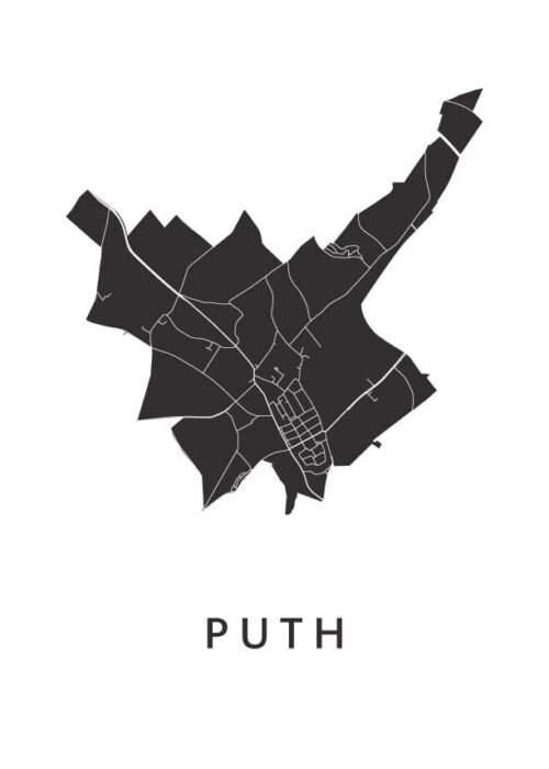 Puth Stadskaart Poster Kopen