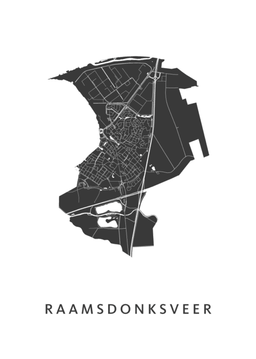 Raamsdonksveer Stadskaart