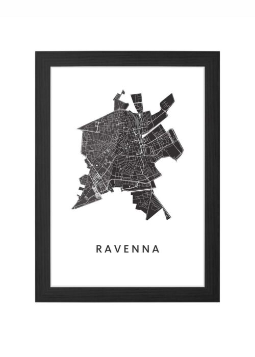 Ravenna Ingelijst in Zwart lijst Kopen | Kunst in Kaart