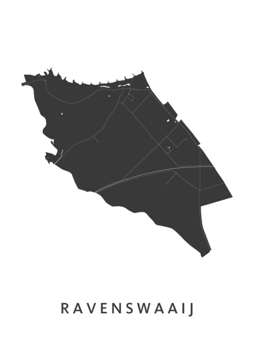 Ravenswaaij Kaart Poster
