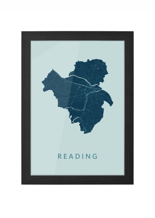 Reading Mint Ingelijst in Zwart lijst Kopen | Kunst in Kaart