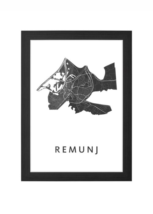 Remunj Carnaval Ingelijst in Zwart lijst Kopen | Kunst in Kaart