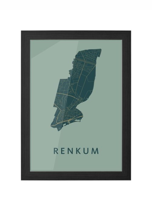 Renkum Amazon Ingelijst in Zwart lijst Kopen | Kunst in Kaart