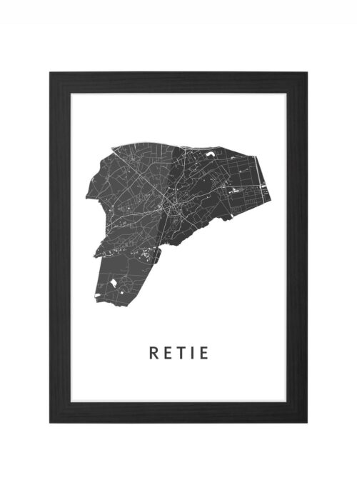 Retie Ingelijst in Zwart lijst Kopen | Kunst in Kaart