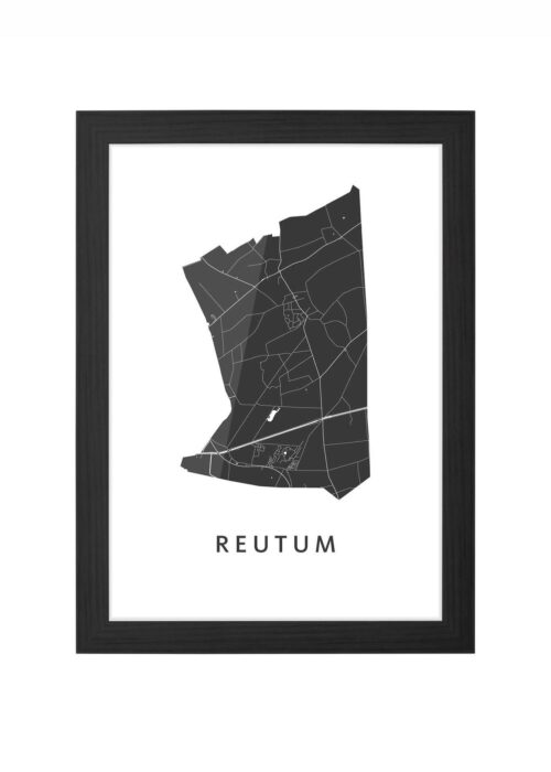 Reutum Ingelijst in Zwart lijst Kopen | Kunst in Kaart