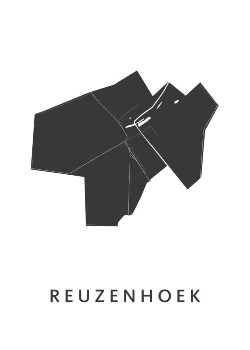 Reuzenhoek Stadskaart Poster Kopen