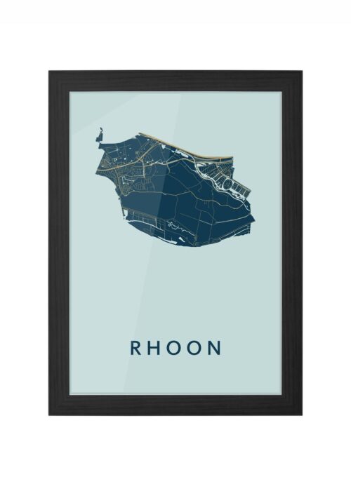 Rhoon Prussian Ingelijst in Zwart lijst Kopen | Kunst in Kaart