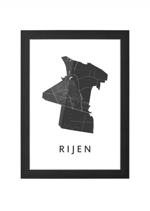 Rijen Ingelijst in Zwart lijst Kopen | Kunst in Kaart