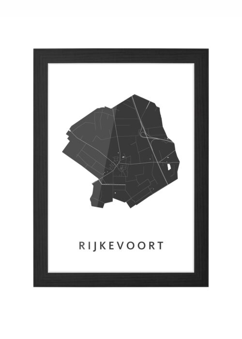 Rijkevoort Ingelijst in Zwart lijst Kopen | Kunst in Kaart