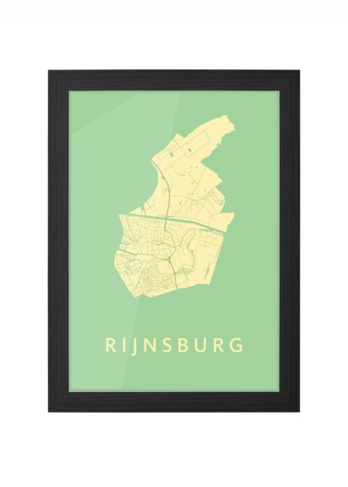 Rijnsburg Spring Ingelijst in Zwart lijst Kopen | Kunst in Kaart
