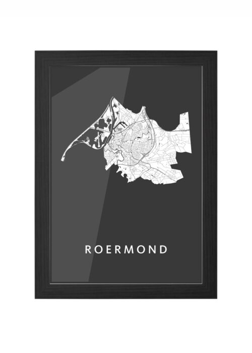 Roermond Black Ingelijst in Zwart lijst Kopen | Kunst in Kaart