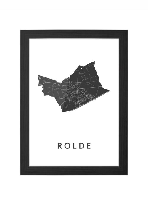Rolde Ingelijst in Zwart lijst Kopen | Kunst in Kaart