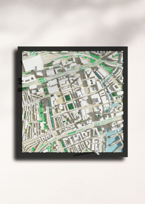 3D Stadskaart - Rotterdam Bioplastic