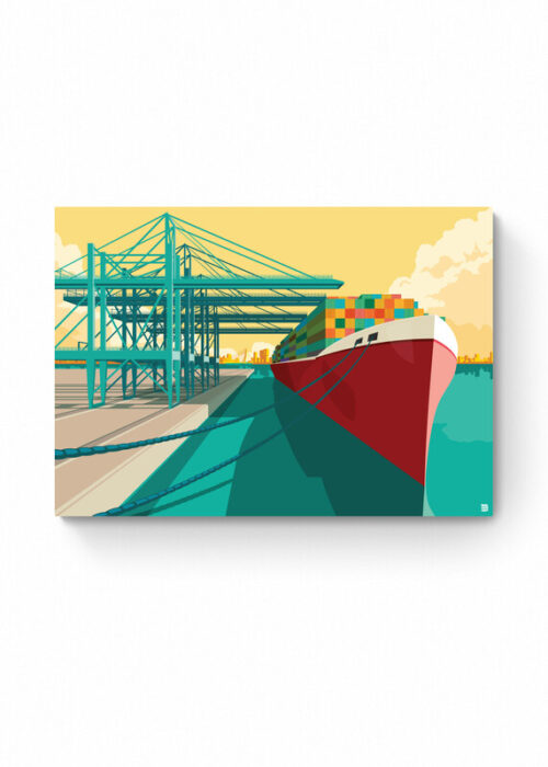Rotterdam - Haven — Stadsgezicht Print