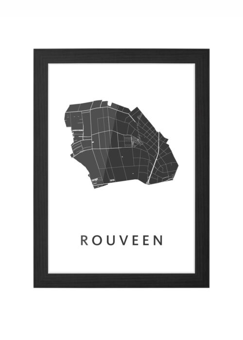 Rouveen Ingelijst in Zwart lijst Kopen | Kunst in Kaart
