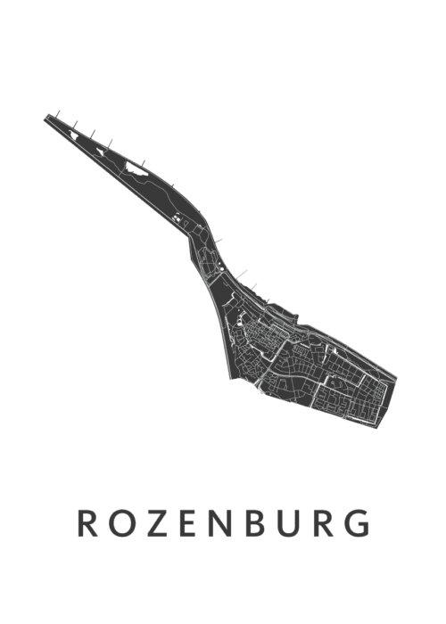 Rozenburg Stadskaart