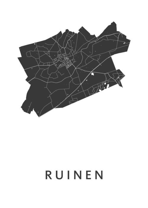 Ruinen Stadskaart