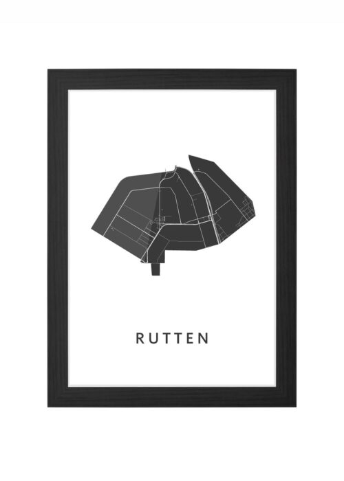 Rutten Ingelijst in Zwart lijst Kopen | Kunst in Kaart