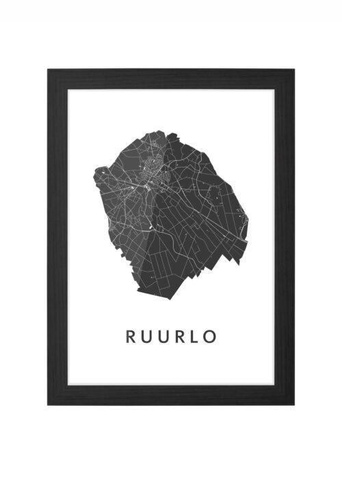 Ruurlo Ingelijst in Zwart lijst Kopen | Kunst in Kaart