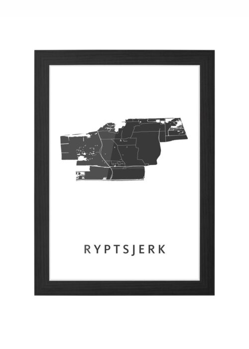 Ryptsjerk Ingelijst in Zwart lijst Kopen | Kunst in Kaart