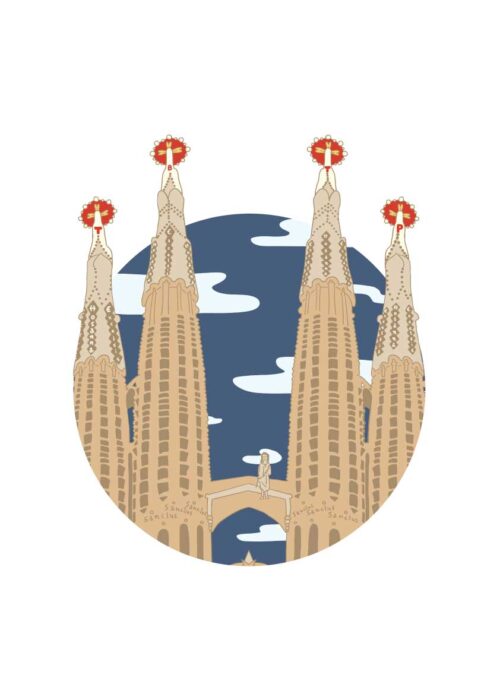 SagradaFamília Barcelona Poster