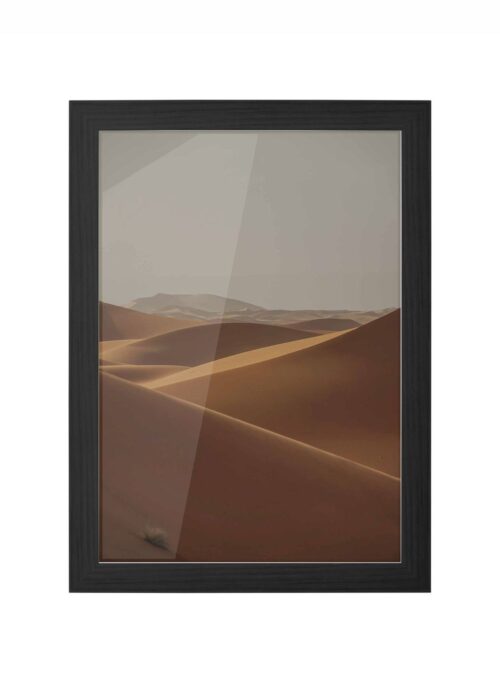 sahara ii fotografie poster ingelijst in zwarte lijst