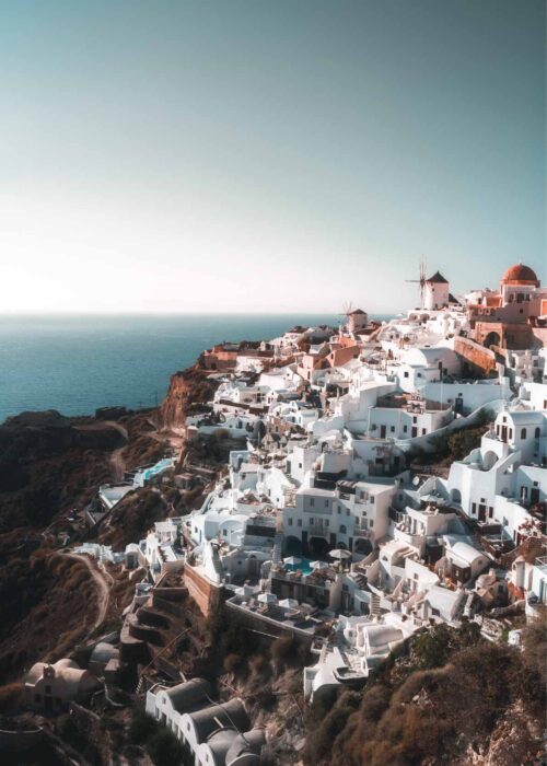 Santorini — Fotografie Poster